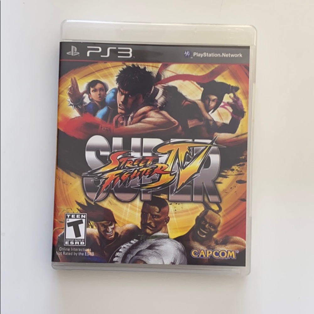 PS3 Super Street Fighter IV game